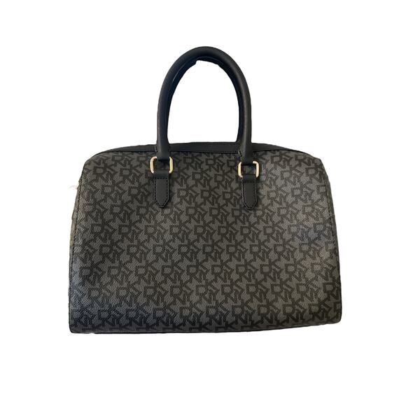 DKNY Original Black Mono Doctor’s Bag with Crossbody Strap – Never Used - Picture 3 of 9